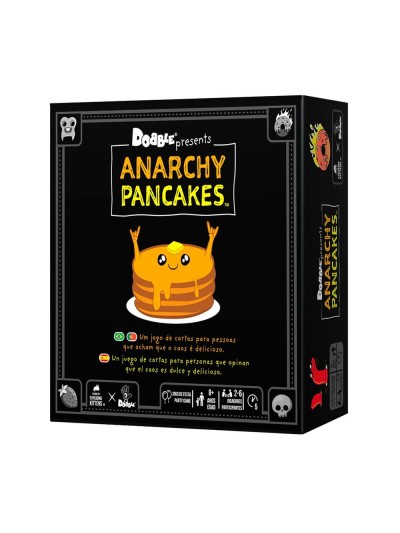 Juego de mesa dobble anarchy pancakes