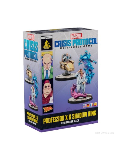 Juego de mesa marvel crisis protocol professor x & shadow king edad recomendada 14 años