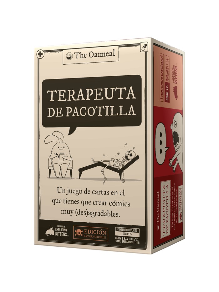 Juego de mesa terapeuta de pacotilla Juego de mesa terapeuta de pacotilla