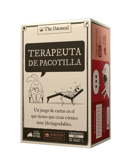 Juego de mesa terapeuta de pacotilla