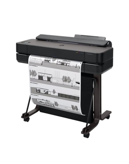 Plotter hp designjet t650 a1 24 pulgadas red - wifi - cortadora horizontal automatica