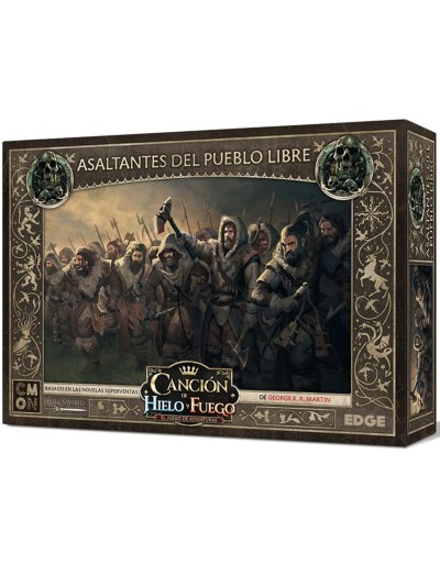 Juego de mesa asmodee cancion de hielo y fuego: asaltantes del pueblo libre pegi 14