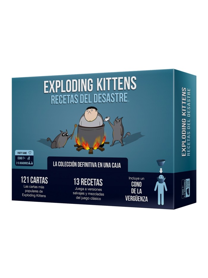 Juego de mesa exploding kittens recetas del desastre pegi 7 Juego de mesa exploding kittens recetas del desastre pegi 7