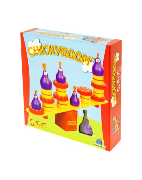 Juego de mesa chicky boom edad recomendada 4 años