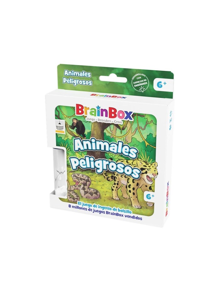 Juego de mesa brainbox pocket animales peligrosos edad recomendada 6 años Juego de mesa brainbox pocket animales peligrosos edad recomendada 6 años