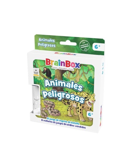 Juego de mesa brainbox pocket animales peligrosos edad recomendada 6 años