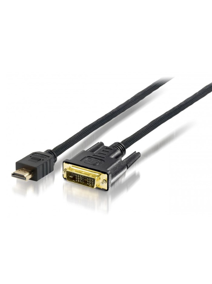 Cable hdmi equip macho a dvi macho 1.8m Cable hdmi equip macho a dvi macho 1.8m