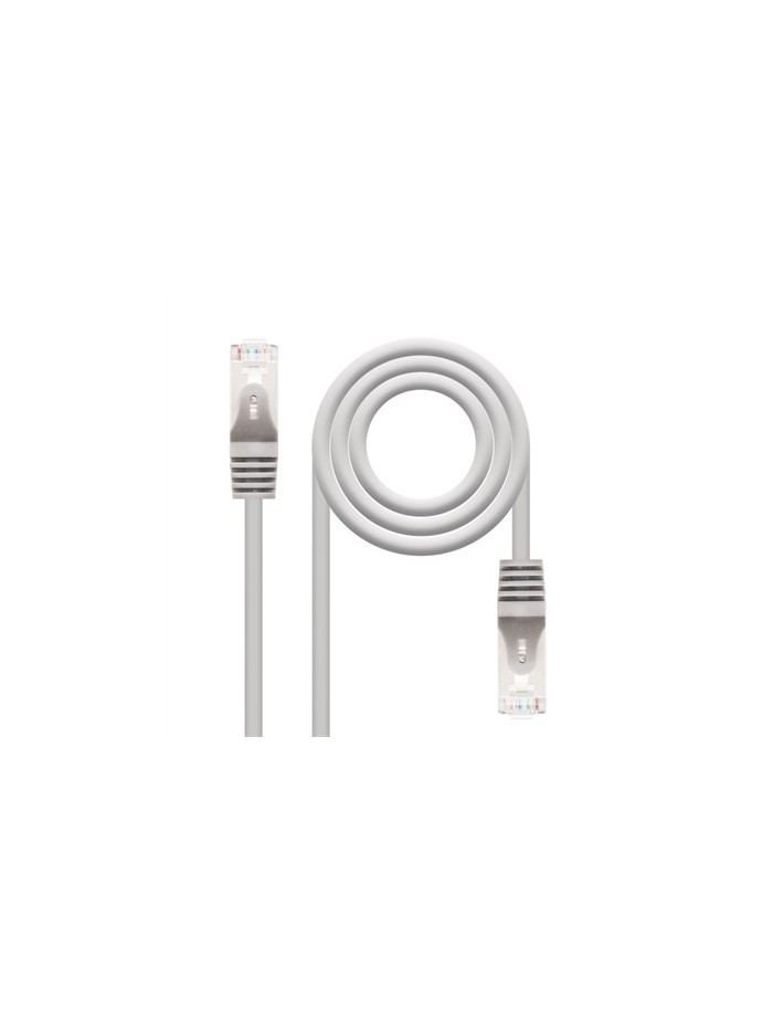 Latiguillo cable red ftp cat6 rj45 nanocable 3m gris Latiguillo cable red ftp cat6 rj45 nanocable 3m gris