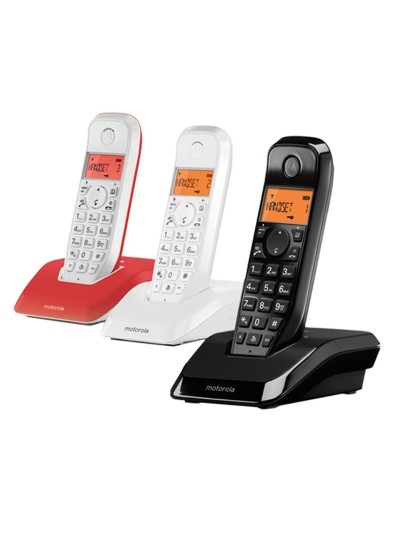 Telefono fijo motorola inalambrico s1203 trio