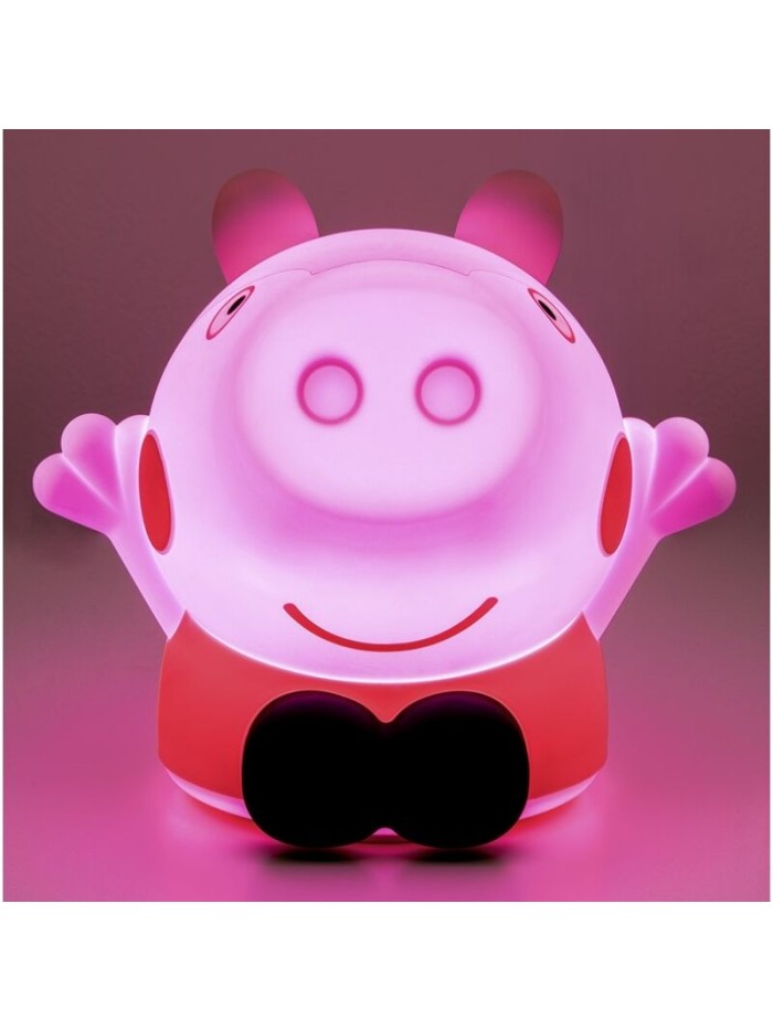 Lámpara de silicona 3d paladone peppa pig Lámpara de silicona 3d paladone peppa pig