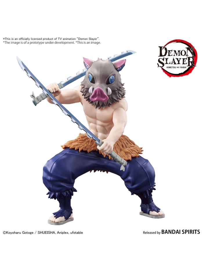 Figura bandai hobby demon slayer model kit inosuke hashibira Figura bandai hobby demon slayer model kit inosuke hashibira