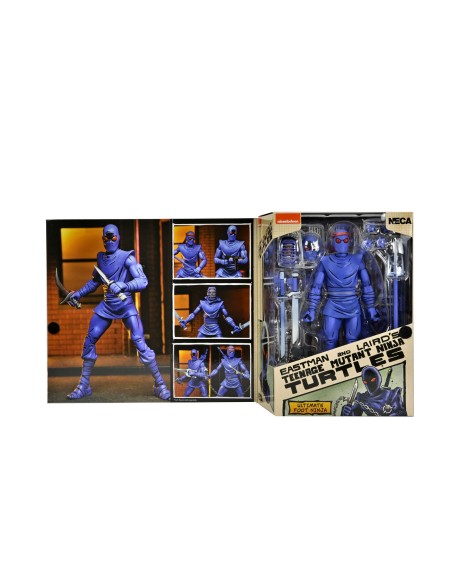 Figura neca tortugas ninja (mirage comics) ultimate foot ninja