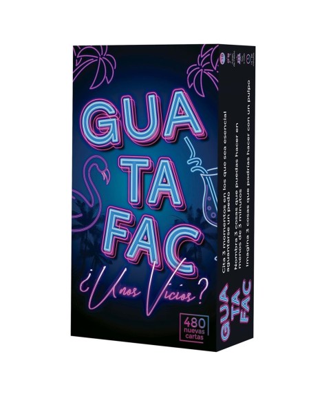 Juego de mesa asmodee guatafac ¿unos vicios? pegi 16
