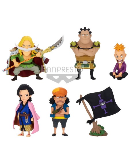 Figura banpresto one piece wanokuni kaisouhen world 1 unidad aleatoria