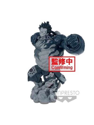 Figura banpresto one piece wanokuni monkey d.luffy gear 4 super masters stars piece tones