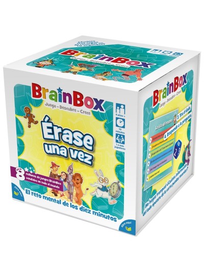 Juego de mesa brainbox érase una vez pegi 4