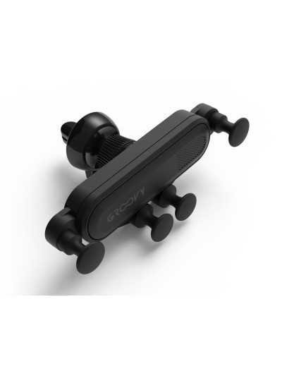 Soporte para movil groovy coche gravity color negro