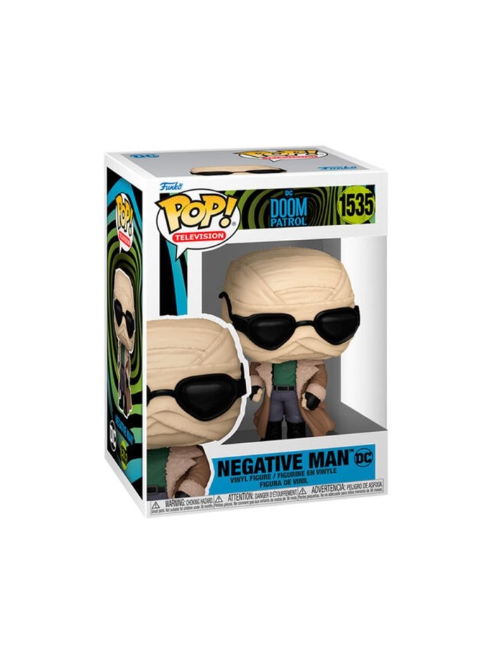 Funko pop dc comics doom patrol larry trainor negative man 75895 Funko pop dc comics doom patrol larry trainor negative man 75895