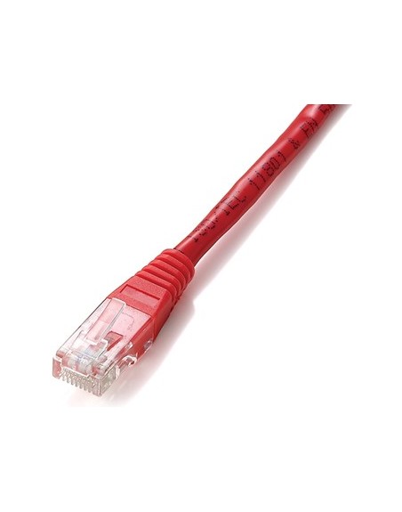 Cable red equip latiguillo rj45 u - utp cat6 10m rojo