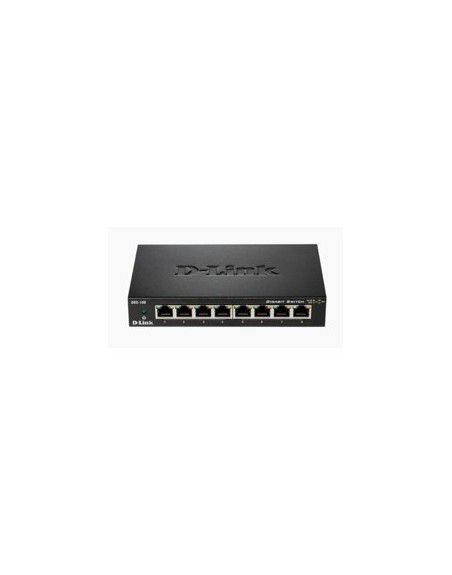Switch 8 ptos 10 - 100 - 1000 dgs - 108 d - link metal