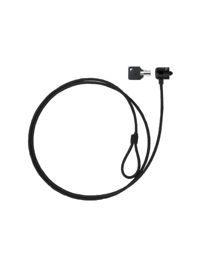 Cable tooq seguridad con llave para portatiles 1.5m