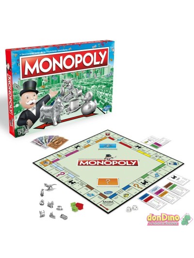 Juego de mesa hasbro monopoly clásico español