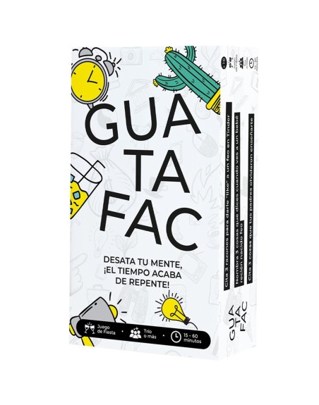 Juego de mesa asmodee guatafac pegi 16