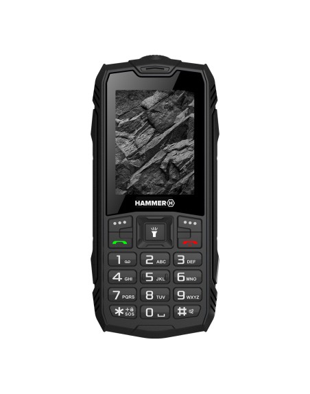 Telefono movil rugerizado hammer rock 2.4 pulgadas - 0.3mpx - 2g