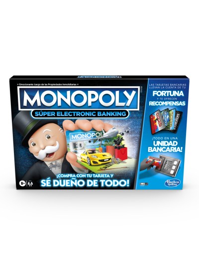 Juego de mesa hasbro super electronic banking español