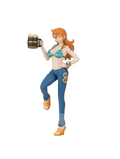 Figura banpresto one piece it's a banquet!! nami 16cm