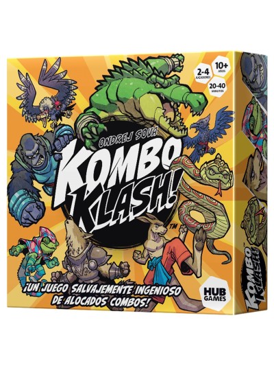 Juego de mesa kombo klash! pegi 10