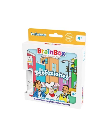 Juego de mesa brainbox pocket profesiones edad recomendad 4 años