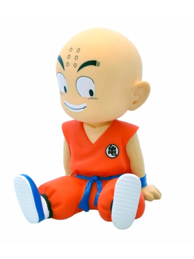 Figura hucha plastoy dragon ball krilin sentado