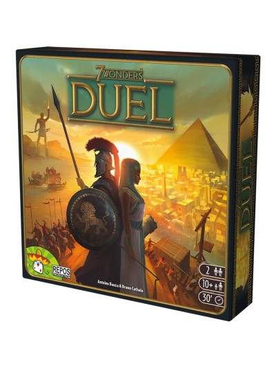 Juego de mesa asmodee 7 wonders: duel pegi 10