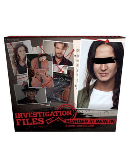 Juego de mesa invgestigation files: asesinato en berlin pegi 14