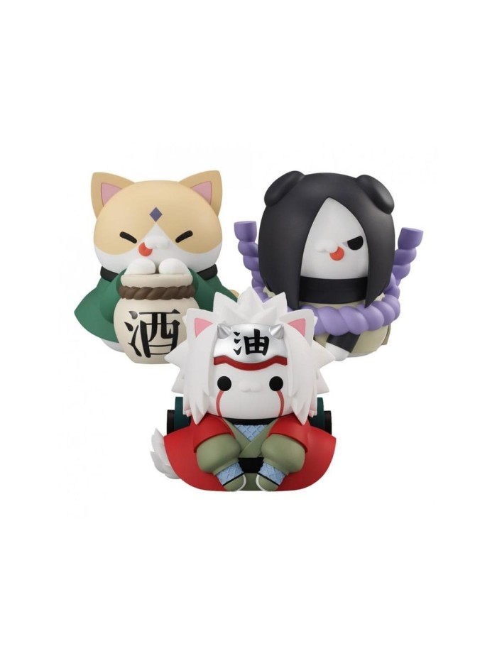 Pack figuras megahouse 3 unidades naruto megacat nyanto! gift incluido Pack figuras megahouse 3 unidades naruto megacat nyanto! gift incluido