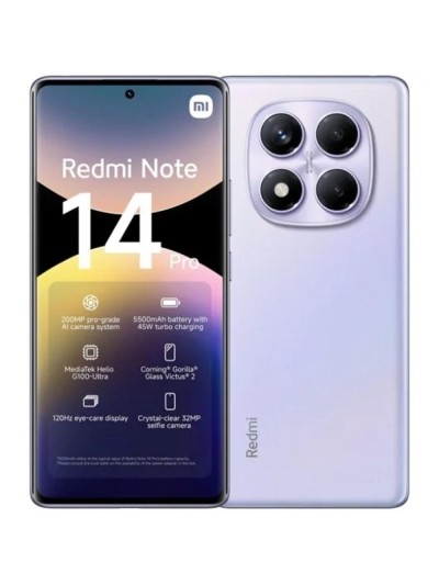 Movil xiaomi redmi note 14 pro 8 - 256gb purpura