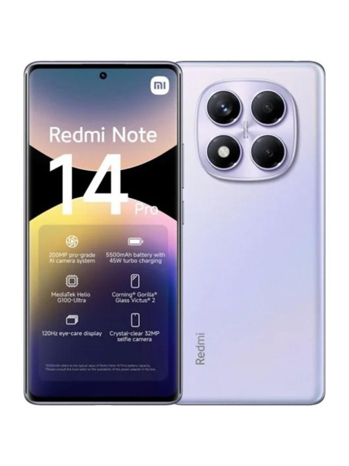 Movil xiaomi redmi note 14 pro 8 - 256gb purpura Movil xiaomi redmi note 14 pro 8 - 256gb purpura