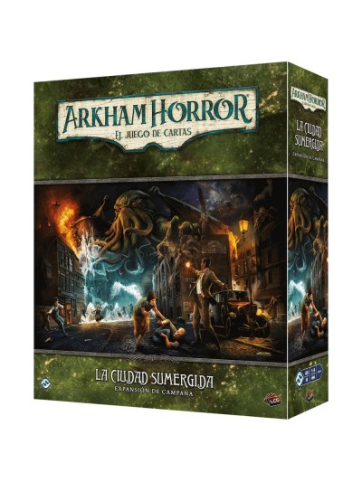 Juego de mesa arkham horrir la ciudad sumergida exp. campaña