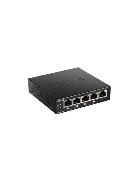 Switch 5 puertos 10 - 100 - 100 poe 60w d - link