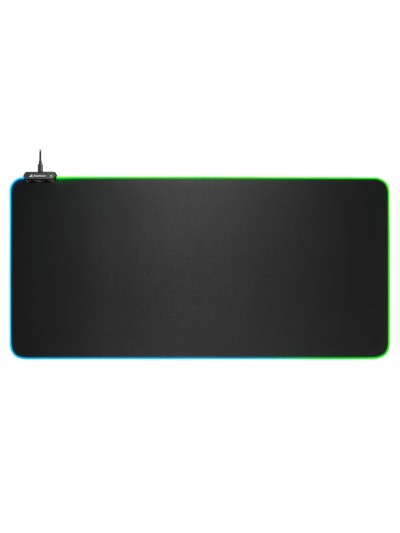 Alfombrilla gaming sharkoon 1337 rgb v2 900 negro