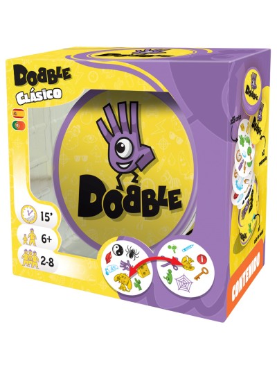 Juego de mesa asmodee dobble pegi 6