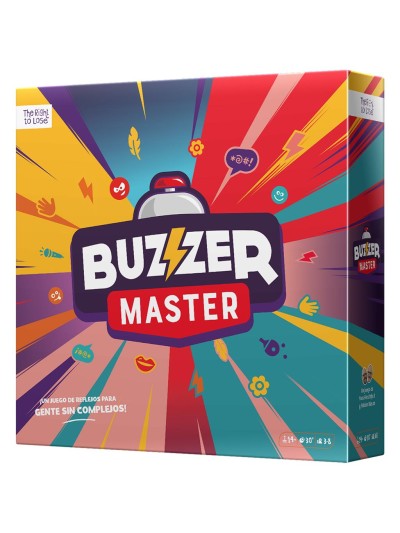 Juego de mesa buzzer master pegi 16