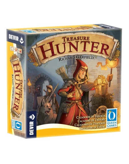 Juego de mesa devir treasure hunters pegi 8