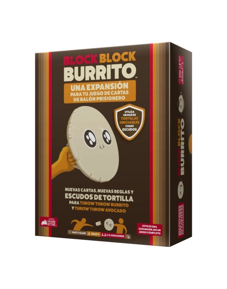 Juego de mesa block block burrito edad recomendada 7 años