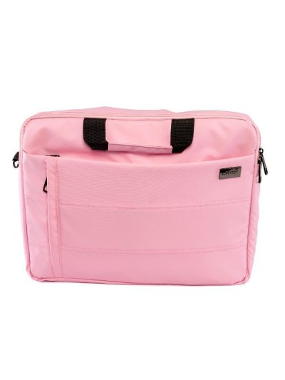 Maletin nilox style para portatil 15.6 pulgadas rosa