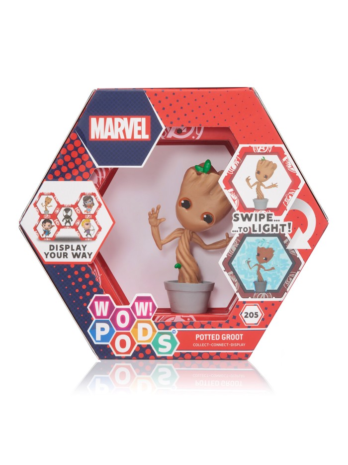 Figura wow! pod marvel potted groot Figura wow! pod marvel potted groot