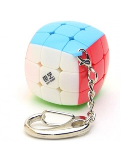 Cubo de rubik qiyi mini 3.5cm llavero 3x3 stickerless
