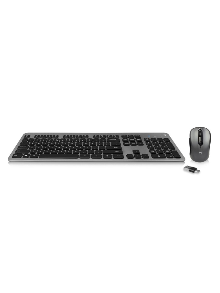 Kit teclado + mouse raton ewent ew3272 wireless inalambrico Kit teclado + mouse raton ewent ew3272 wireless inalambrico