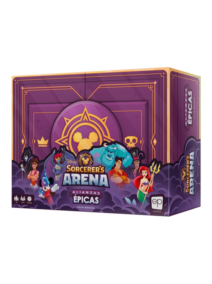 Juego de mesa disney sorcerer´s arena alianzas epicas edad recomendada 13 años Juego de mesa disney sorcerer´s arena alianzas epicas edad recomendada 13 años